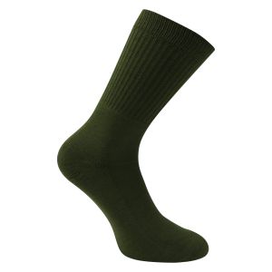 Dicke warme Army Socks mit Wolle und dicker Frotteesohle olivgrün