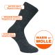 Schmeichelweiche warme Alpaka Socken mit Wolle leicht gerippt anthrazit Thumbnail
