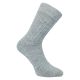 Super kuschelweiche Alpaka Socken mit Wolle wärmend leicht gerippt grau Thumbnail