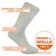 Feine luxuriöse Socken mit 100% Wolle vom Schaf und Alpaka beige Thumbnail