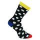 Lustige Punkte Muster Socken POLKA DOTS bunt abgesetzt mit viel Baumwolle Thumbnail