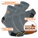 Arbeitssocken - Kurzsocken - Work Quarter Socks camano dunkelgrau Thumbnail