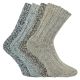 Norweger Socken mit Wolle superweich Luxus Qualität - 2 Paar Thumbnail