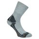 Atmungsaktive Outdoor Trekking Socken mit stoßdämpfender Sohle und Wolle grau Thumbnail