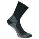 Atmungsaktive Outdoor Trekking Socken mit stoßdämpfender Sohle und Wolle schwarz Thumbnail