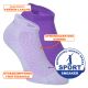 Puma Damen Comfort-Sport-Sneakersocken mit Frotteesohle lila-mix Thumbnail