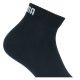 Weiche Puma Quarter Socks mit viel Baumwolle schwarz Thumbnail