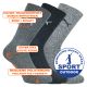 Puma Sport-Socken mit weicher schweißaufsaugender Frottee-Fußbettpolsterung anthrazit-melange-mix Thumbnail