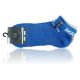 Skechers Sport Sneakersocken atmungsaktiv optimierte Passform grau-blau-weiß Thumbnail