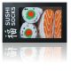 Witzige Baumwollsocken SUSHI-BOX 3 Paar im Geschenk-Karton Thumbnail