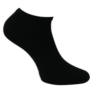 Bequeme Kinder Sneaker Socken uni-schwarz mit viel Baumwolle