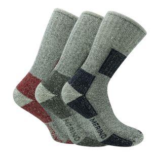 Dicke Outdoor Funktions-Trekking Socken mit viel Merino-Wolle - 1 Paar