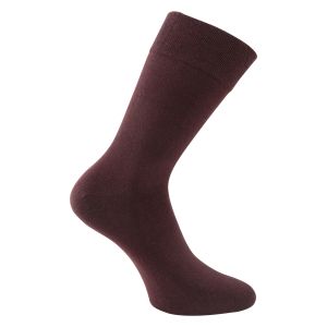 Socken ohne Gummidruck bordeaux - grace-ful - 2 Paar