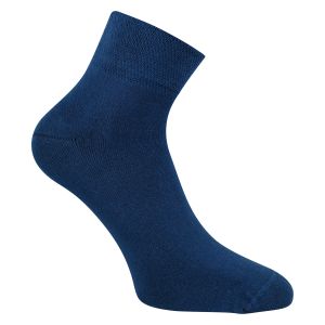 Schmeichelweiche Bambus Wellness Socken mit kurzem Schaft jeansblau