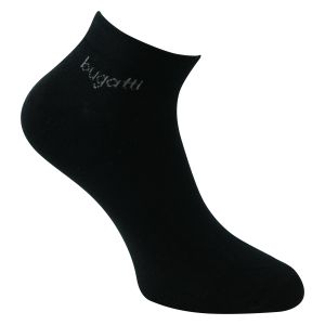 Bugatti Sneaker Socken schwarz - 3 Paar