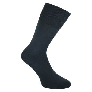 Performance Business Socken 80% Merino-Schurwolle schwarz
