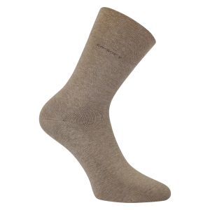 CA-SOFT Socken ohne Gummi-Druck sand-beige camano