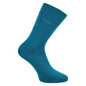 Camano CA-Soft Socken ohne Gummidruck mit Piquetbund seaport petrol