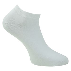 Sneaker Socken weiß Bio Baumwolle ohne Gummidruck von camano - 2 Paar