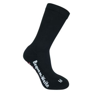 Extra breite ABS Wellness Socken mit Polstersohle ohne Gummidruck - 2 Paar