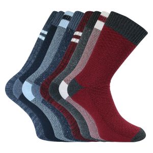 5-20 Paar Herren Socken Komfortbund ohne Gummi Baumwolle grau blau schwarz 