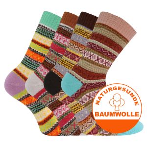 Bequeme Hygge Socken mit extra viel naturgesunde Baumwolle