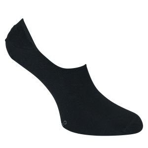 Invisible Footies - Füßlinge von Camano - schwarz BCI-Baumwolle  - 2 Paar