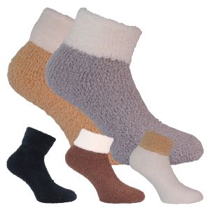 Kuschel Wellness Socken mit Umschlag - 2 Paar