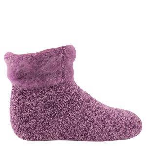 Kinder Thermo Socken rosa melange MEGA DICK mit Tog Rating 2.3 - 1 Paar