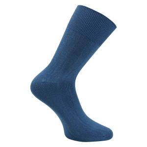 Hautfreundliche weiche Wellness Socken Modal ohne Gummidruck jeans blau