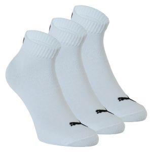 Weiche Quarter Socks PUMA mit naturgesunder Baumwolle - weiß