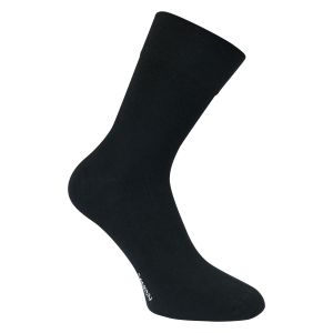 Extra feine schwarze antimikrobielle Kurzschaft Wellness-Socken