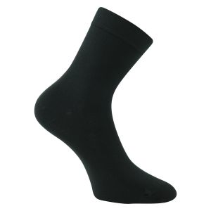 Seidenweiche Socken schwarz Camano - 2 Paar