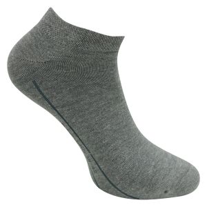 Sneaker Socken hellgrau-melange von Camano - 3 Paar