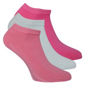 Sneakersocken pink-mix von Camano - 3 Paar