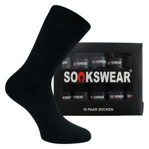 Sox-Box Socken in Geschenkbox schwarz Sockswear - 10 Paar