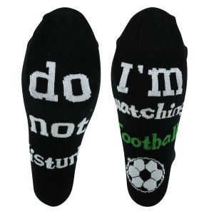 Sprüche Socken - Do not disturb I'm watching Football - 2 Paar