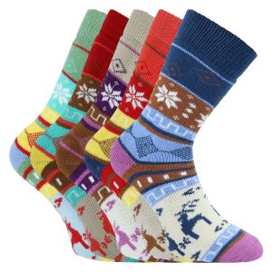Wohlfühl Hygge Socken mit extra viel Baumwolle skandinavisches Design