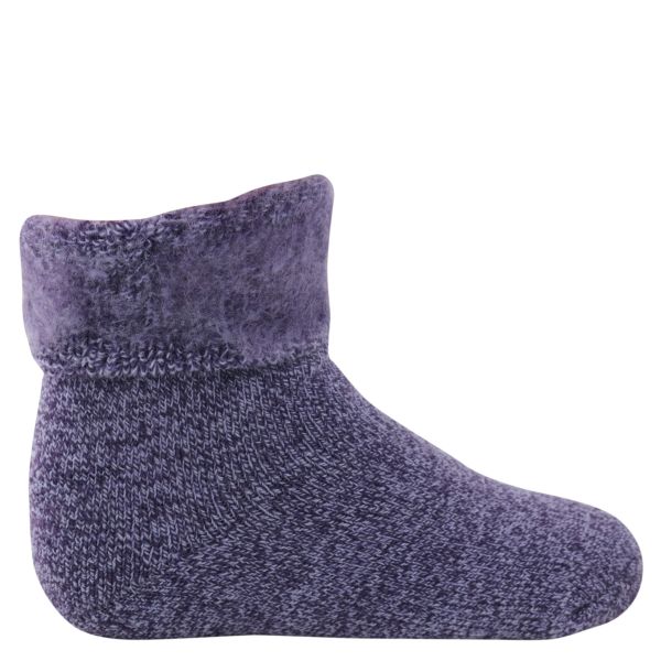 Kinder Thermo Socken lila melange MEGA DICK mit Tog Rating 2.3 - 1 Paar