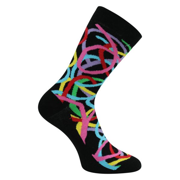 Motiv-Socken funny Loops mit Wohlfühl-Baumwolle - 2 Paar