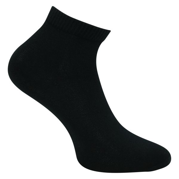 Quarter Socken schwarz s.Oliver - 4 Paar