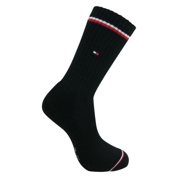 Tommy Hilfiger Iconic Sport Socken mit schwarz - 2 Paar
