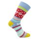 Warme Hygge Socken mit flauschiger Wolle im Skaninavien Design