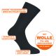Dünne wärmende Business Wollsocken soft - schwarz - reduziert wegen Überbestand Thumbnail