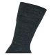 Bequeme Merino Wolle Socken ohne Gummidruck dunkel-grau