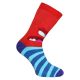 Warme ABS Kinder THERMO Socken mit crazy Monster-Gesichtern und Vollfrottee Polsterung Thumbnail