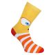 Warme ABS Kinder THERMO Socken mit crazy Monster-Gesichtern und Vollfrottee Polsterung