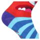 Warme ABS Kinder THERMO Socken mit crazy Monster-Gesichtern und Vollfrottee Polsterung