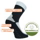 Schwarze ABS Socken mit vielen Noppen unter der Sohle Thumbnail