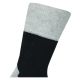 Schwarze ABS Socken mit vielen Noppen unter der Sohle